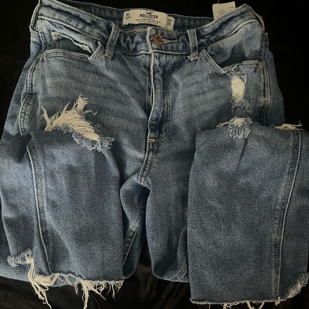 Hollister mom jean
